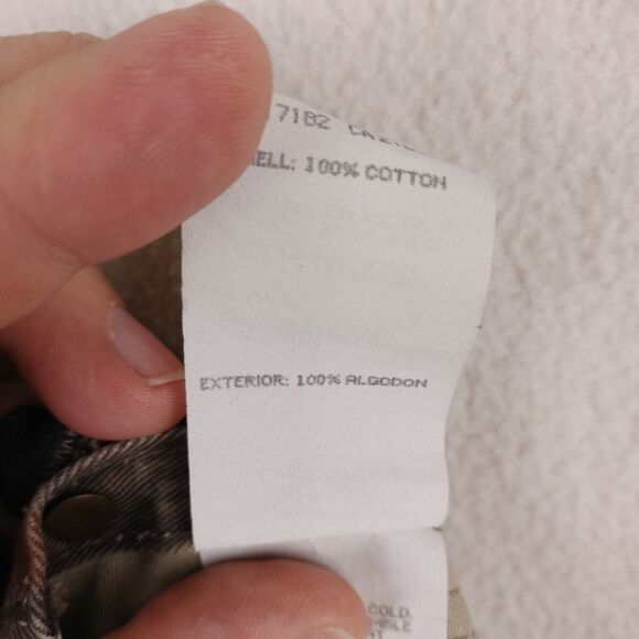 Walls Camouflage Bib Overalls Mens 40x32 Realtree Advantage Camo Hunting VTG - Picture 16 of 16